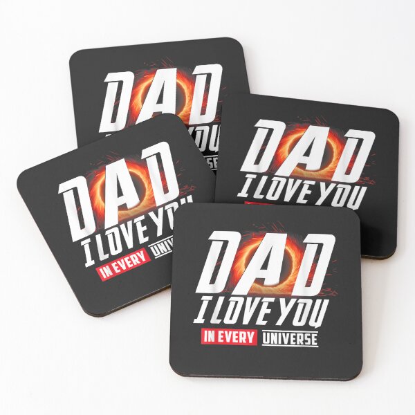 Artikelvorschau, Dad I love you in every universe funny father's day T-Shirt entworfen und verkauft von Bobby-Bancel.