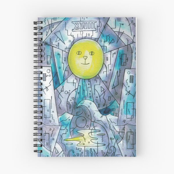 Item preview, Major Arcana - XVIII - The Moon designed and sold by Daniel Saunders.