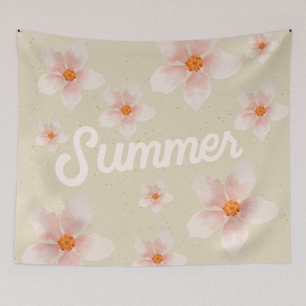 Item preview, Sunny Summer flower Aesthetic Wallpaper designed and sold by Levated.
