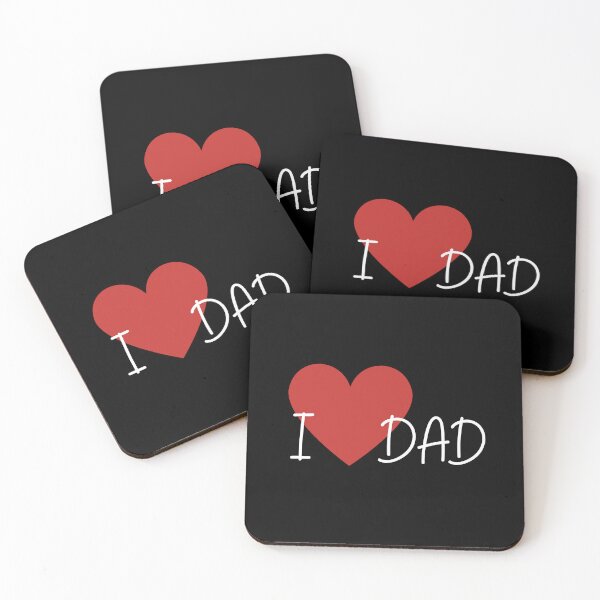 Item preview, I Love Dad Happy Father's Day designed and sold by OMG Outfits .