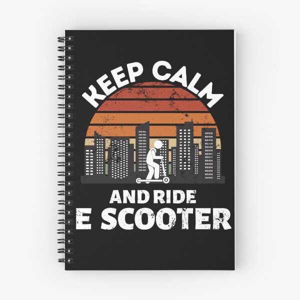 Item preview, Keep Calm And Ride E Scooter - Electric Kick Scooter designed and sold by Momojiro.