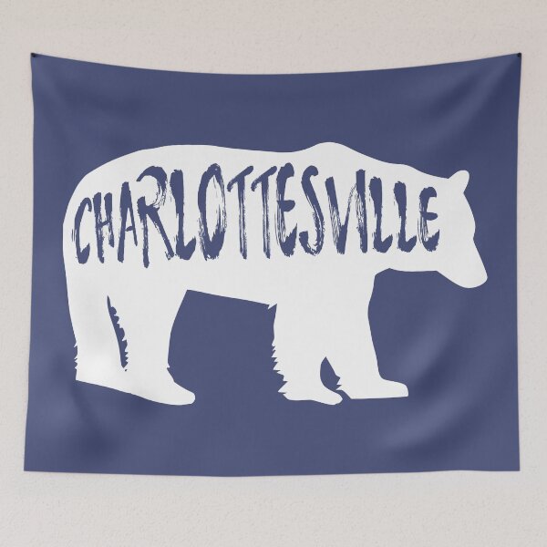 Artikelvorschau, Charlottesville Virginia Bear entworfen und verkauft von Esskay Designs.
