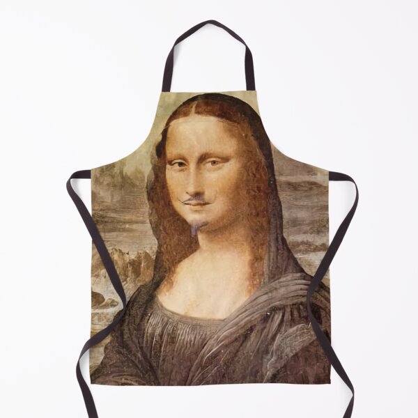 Item preview, Mona Lisa with Moustache | Marcel Duchamp designed and sold by BossyCatHome.