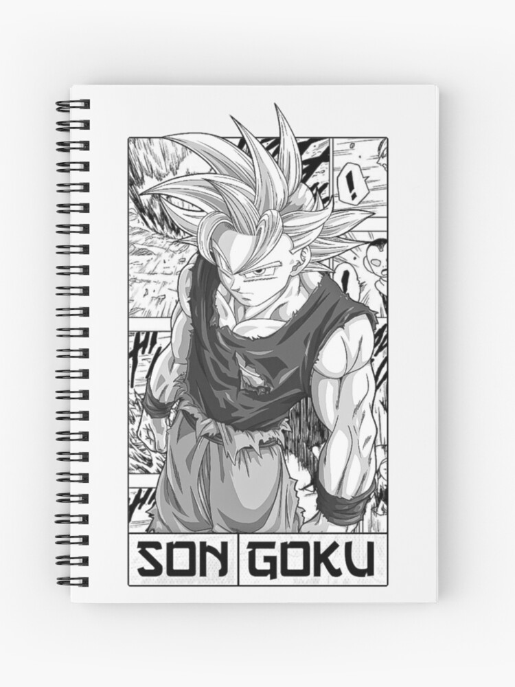 Dragon Ball Super Shonen Anime Mui Goku Manga Panel Art Spiral Notebook  for Sale by CataclasticArts ;)