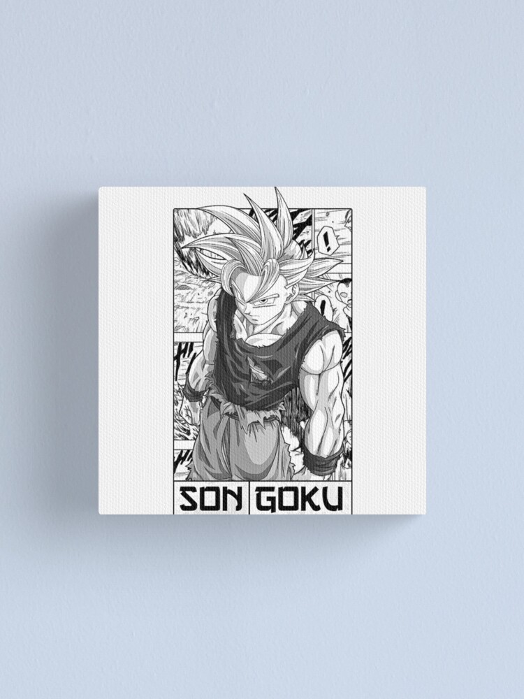  Goku SSJ Blue Anime Manga Canvas Art Poster and Wall