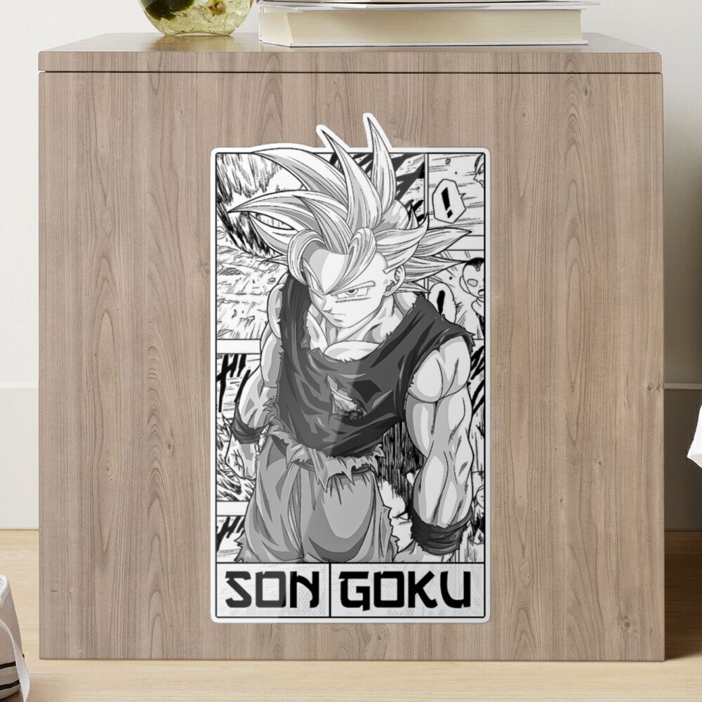 Pegatina for Sale con la obra «Dragon Ball Super Shonen Anime Mui Goku Manga  Arte del panel» de CataclasticArts ;)