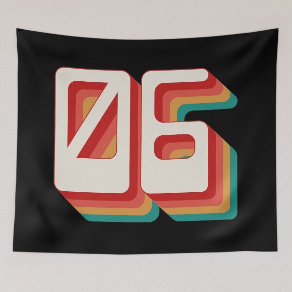 Item preview, Number 6 designed and sold by Texterns.