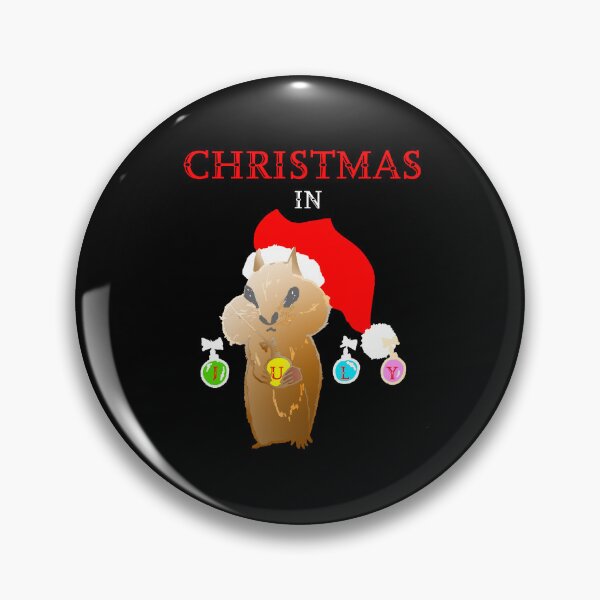 Item preview, Funny Christmas in July Cute Chipmunk designed and sold by Artstastic.