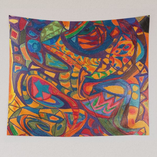 Item preview, Sea Dog and Sea Snakes  designed and sold by DanaLDunCan.