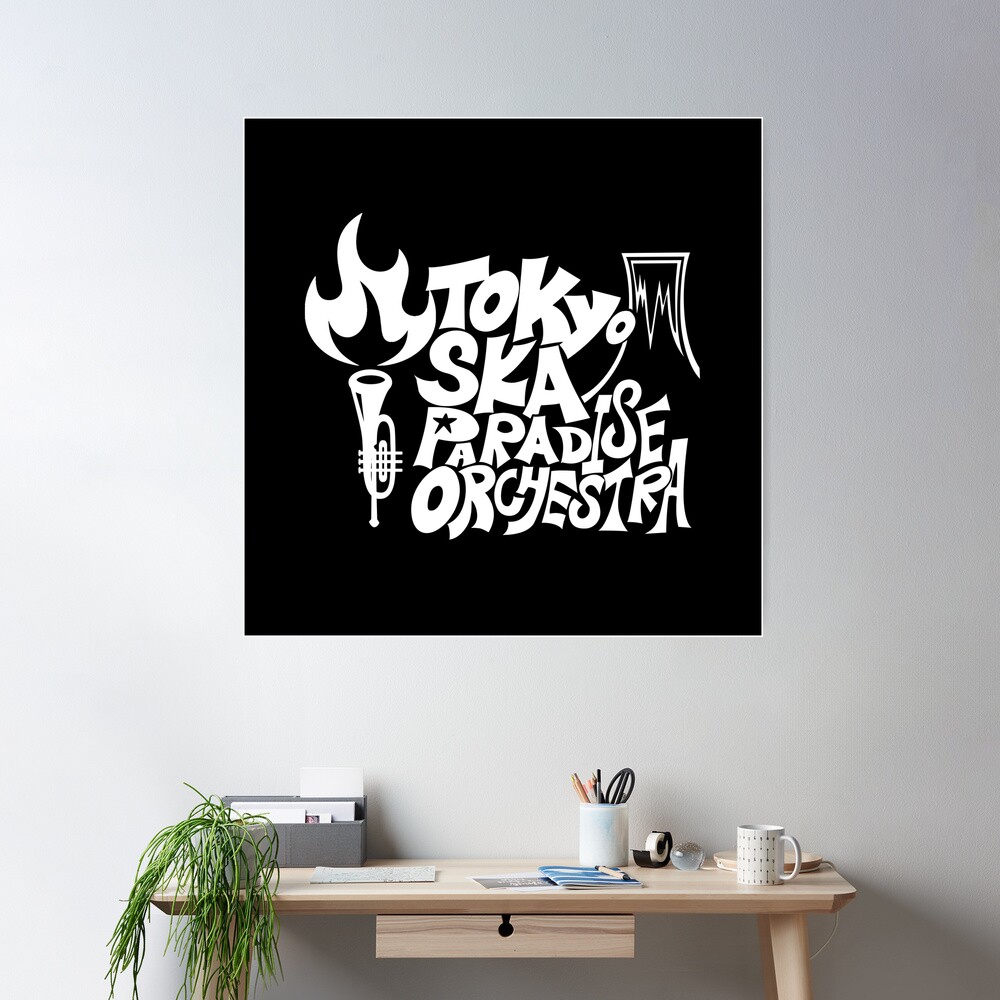 Tokyo Ska Paradise Orchestra White Logo