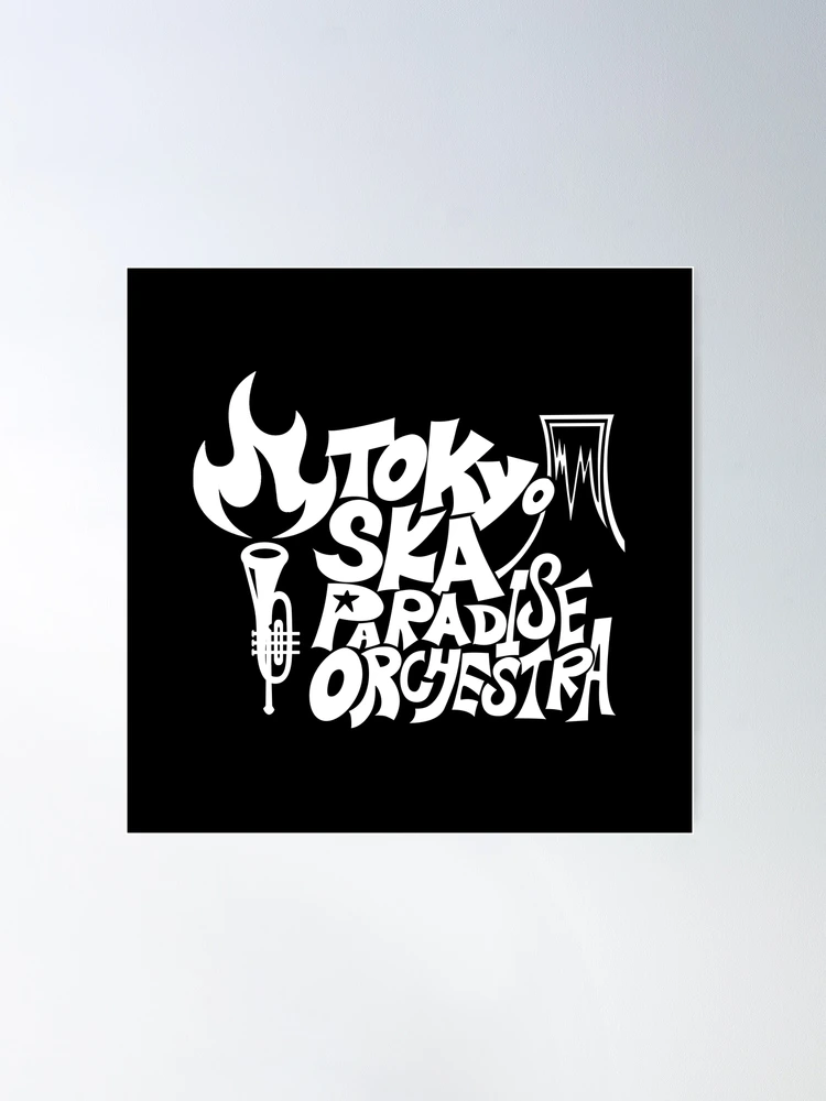 ▪️【TOKYO SKA PARADISE ORCHESTRA】 BADGE Tokyo Ska Paradise Orchestra Black Logo