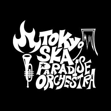 Tokyo Ska Paradise Orchestra White Logo