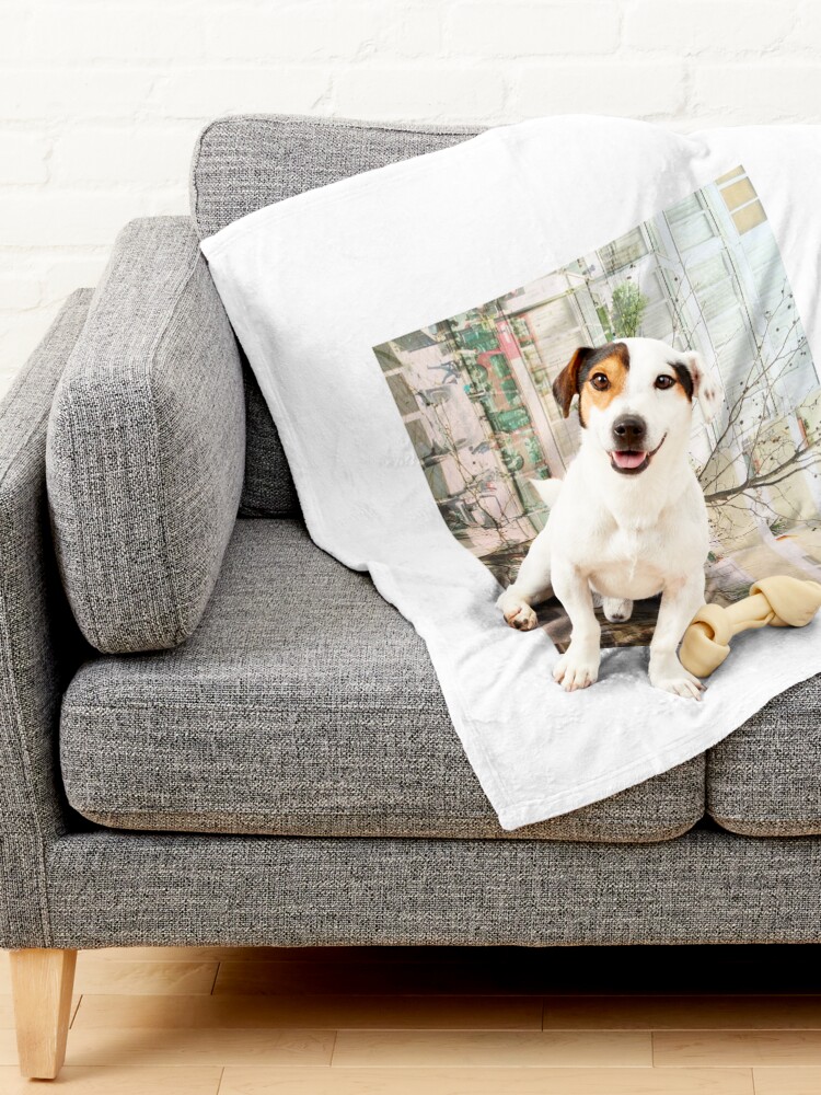 Alternate view of London Pet Blanket