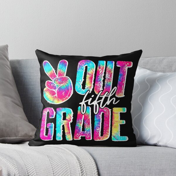 Item preview, Graduation Gifts Peace Sign Out Fifth Grade Tie Dye designed and sold by ElliottKiti.
