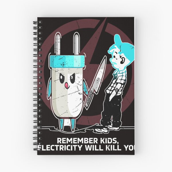 Item preview, Mens Funny Electrical Remember Kids, Electricity Will Kill You  designed and sold by NormanLangley.