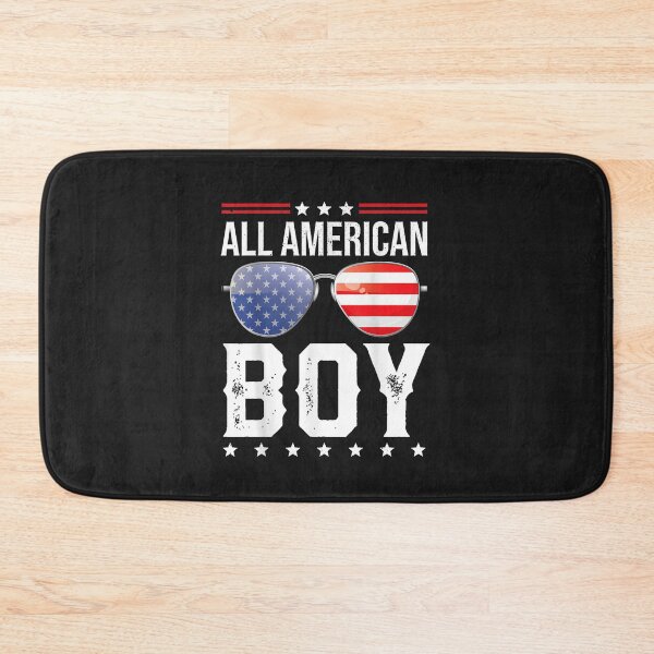 Item preview, All American Boy - Fourth of July 4th July US Flag Patriotic T-Shirt designed and sold by Bobby-Bancel.