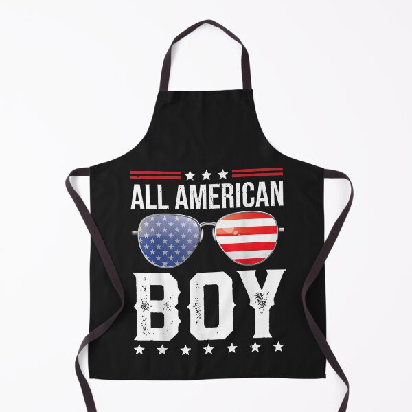 Item preview, All American Boy - Fourth of July 4th July US Flag Patriotic T-Shirt designed and sold by Bobby-Bancel.