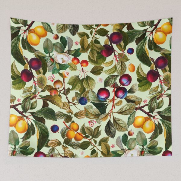 Item preview, Vintage Fruit Pattern XXI designed and sold by Burcu Korkmazyurek.