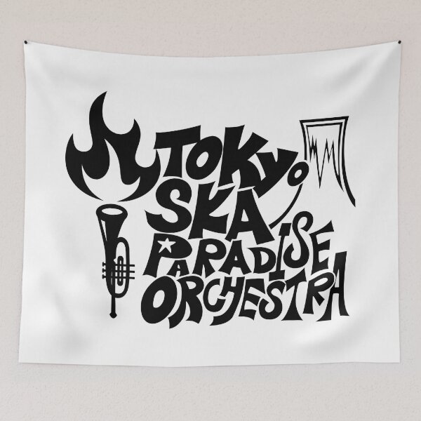 Item preview, Tokyo Ska Paradise Orchestra Black Logo designed and sold by UpNorthArts.