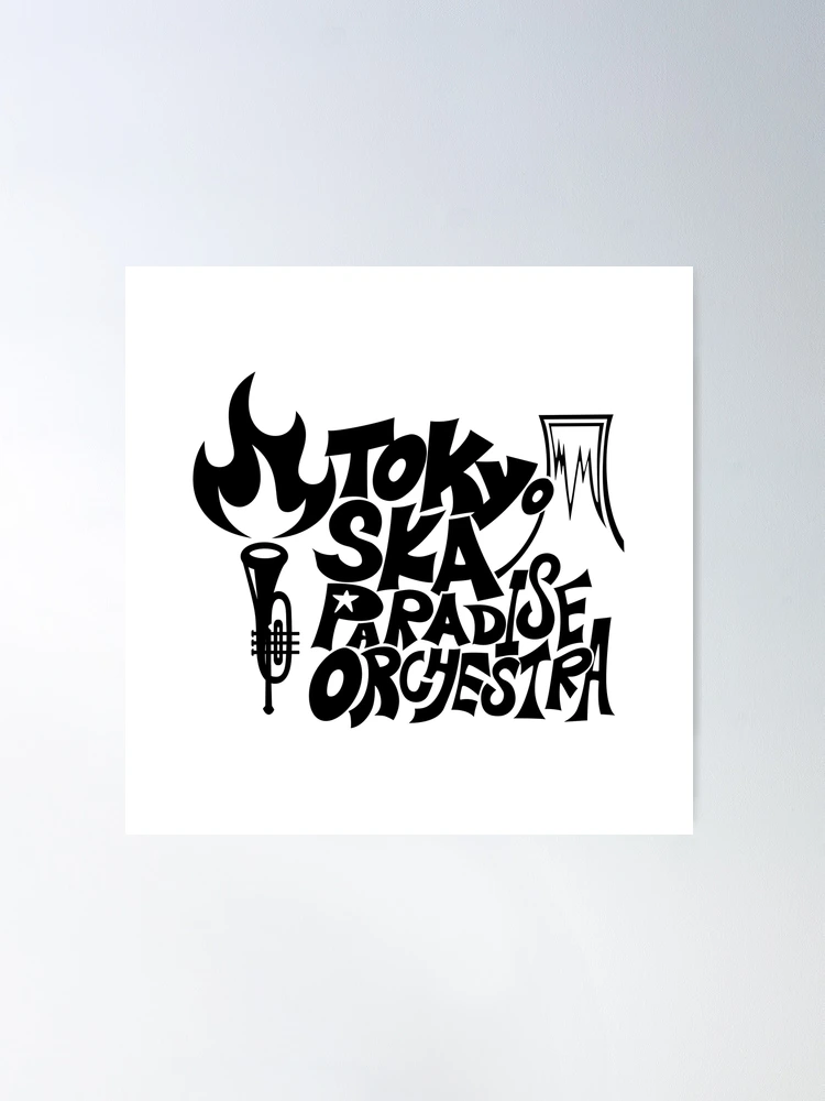 ▪️【TOKYO SKA PARADISE ORCHESTRA】 BADGE Tokyo Ska Paradise Orchestra Black Logo