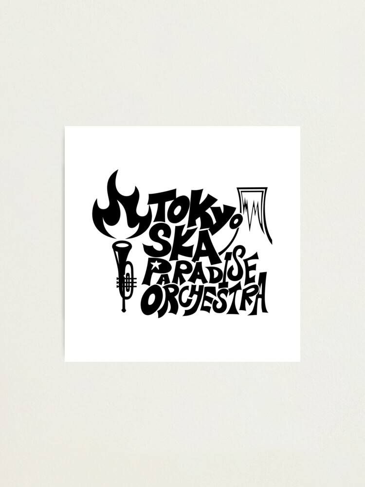 ▪️【TOKYO SKA PARADISE ORCHESTRA】 BADGE Tokyo Ska Paradise Orchestra White Logo
