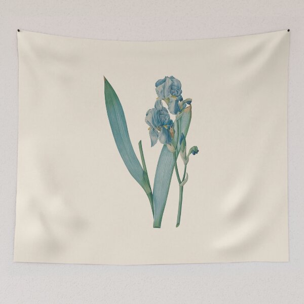 Item preview, Blue iris botanical illustration  designed and sold by ArtCenturies.