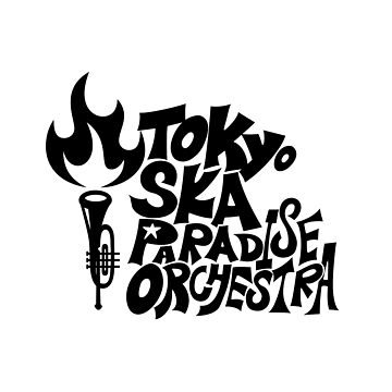 Tokyo Ska Paradise Orchestra White Logo