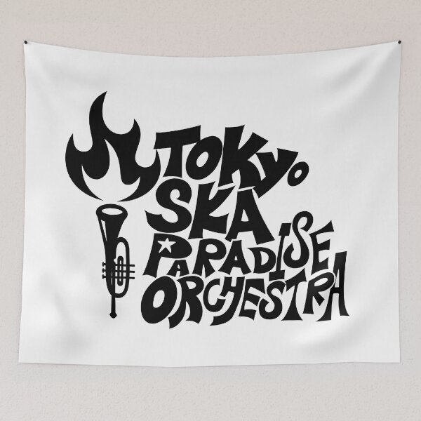 Item preview, Tokyo Ska Paradise Orchestra Black Logo designed and sold by UpNorthArts.