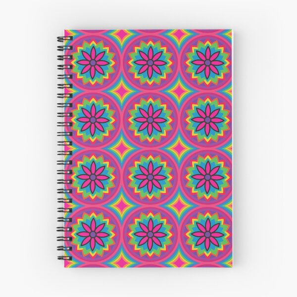 Item preview, Psychedelic Rainbow Flower Power Pattern designed and sold by Jmgold87.
