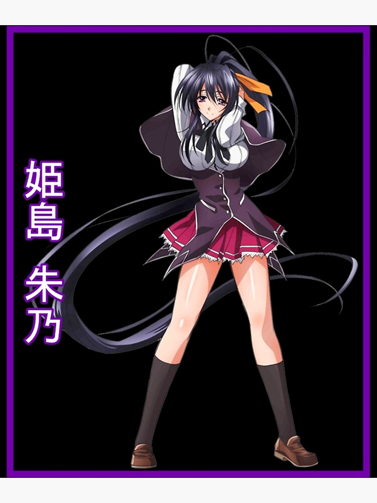 "Akeno Himejima" Poster for Sale by patriciaedsewe Redbubble