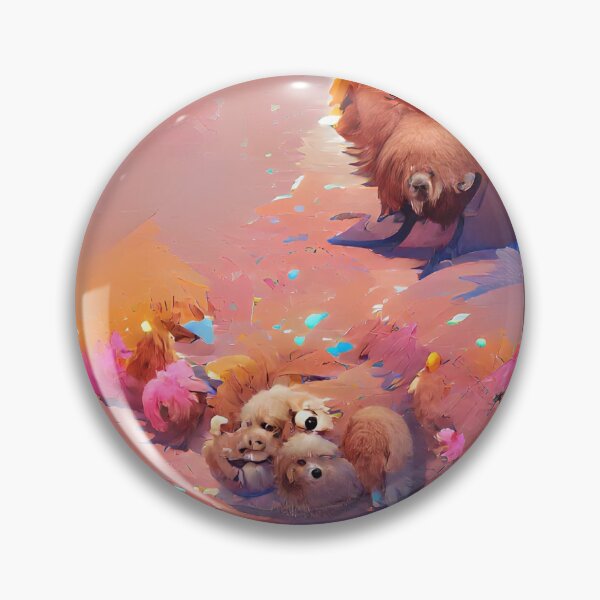 Item preview, happy little fluff balls designed and sold by James-or-not.