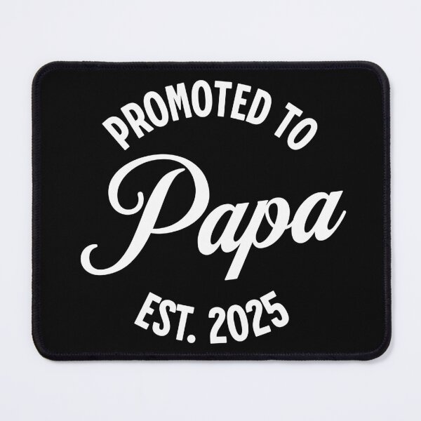 Item preview, Mens Funny 1st Time Dad EST. 2025 New First Papa Fathers Hood Day designed and sold by Mariano Topno.