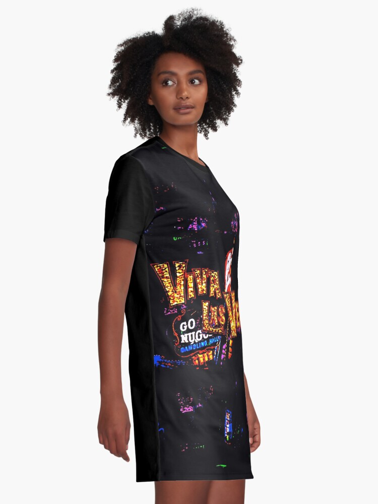Alternate view of Viva Las Vegas Graphic T-Shirt Dress