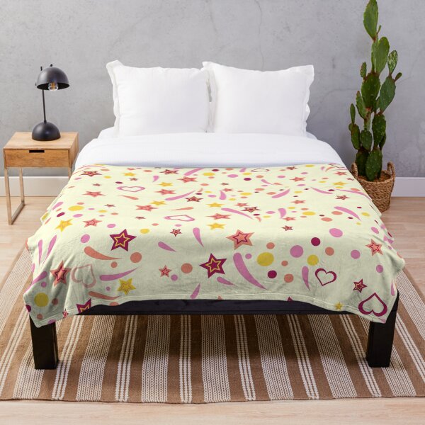 Item preview, Heart star dot colorful pattern designed and sold by risingrocket.
