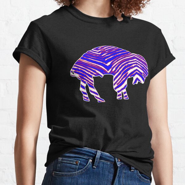 Buffalo Mafia Zubaz Inspired Women's Cut & Sew Casual 