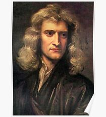 Newton, Schwerkraft, Isaac Newton, Sir Isaac Newton, Wissenschaft, Wissenschaft Poster