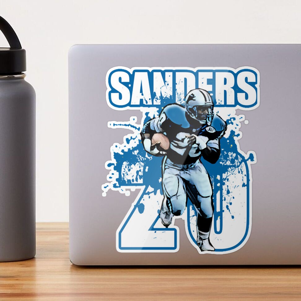 Barry Sanders T-Shirt Sticker for Sale by JurgenKnoll