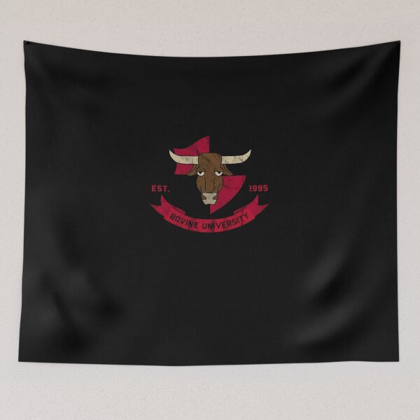Item preview, Bovine University Logo Classic T-Shirt designed and sold by DervwStbv.