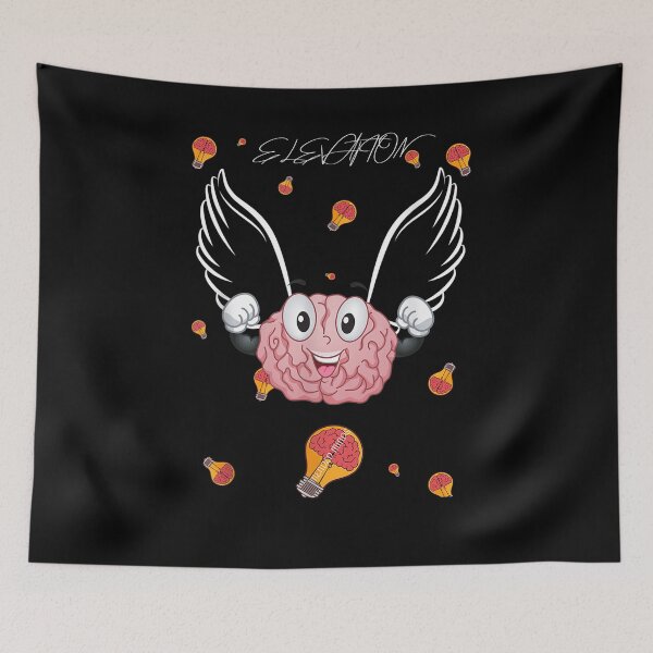 Item preview, MendedMinds Brain With Wings Soaring Through Ideas  designed and sold by TARABENNIE01.