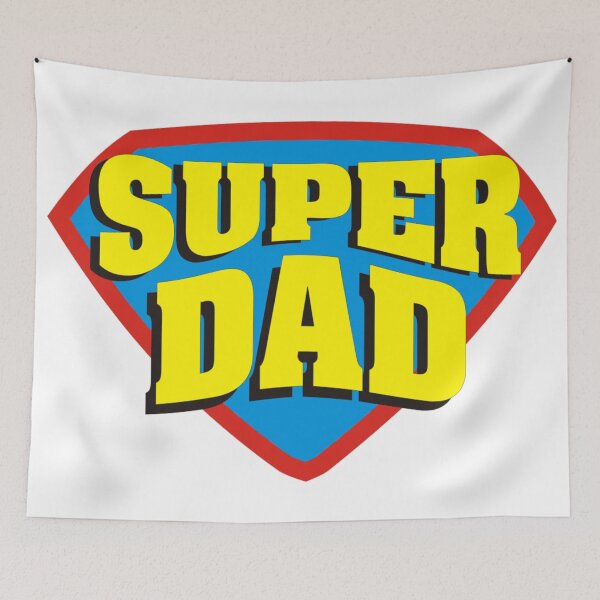 Item preview, Super Dad designed and sold by DrawingAndText.
