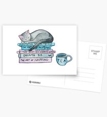 The Art of the Miau Postcards