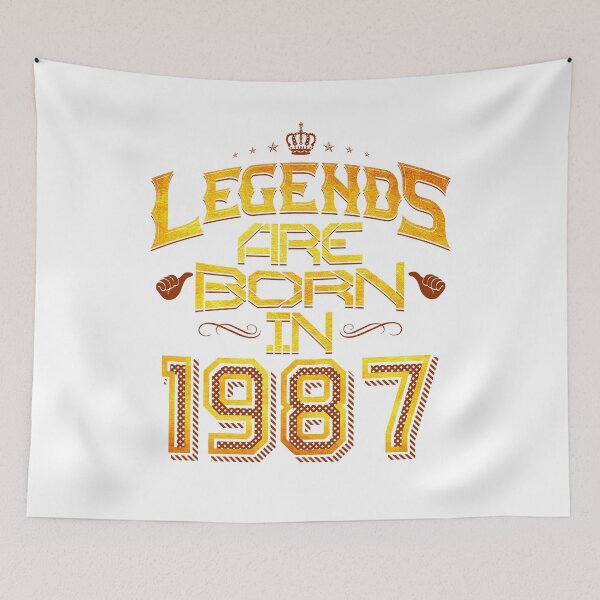 Item preview, Legends are born in 1987 30th years old designed and sold by bestdesign4u.