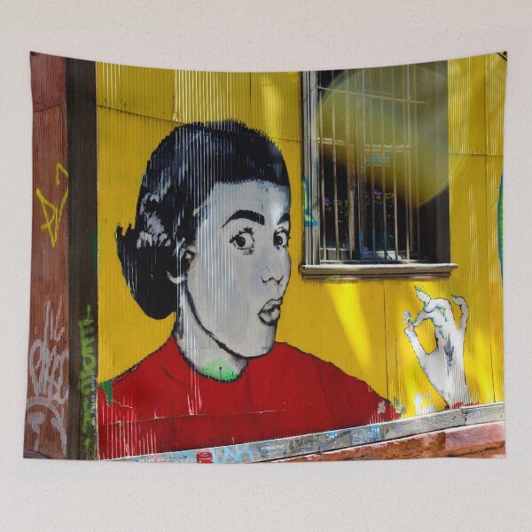 Item preview, Street Art Valparaiso Chile 6 designed and sold by Kurt  Van Wagner.