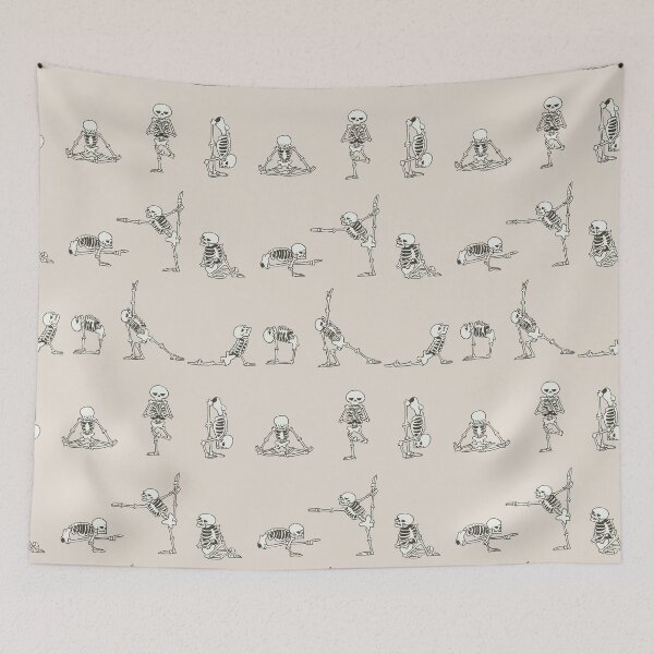 Item preview, Skeleton Yoga designed and sold by Huebucket.