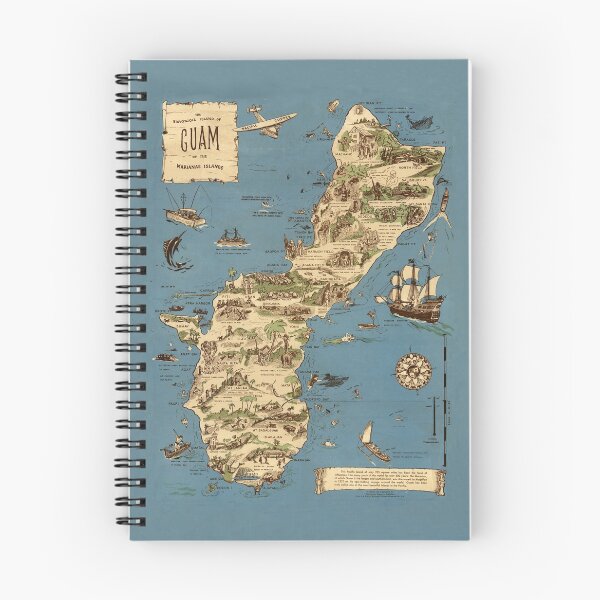 Item preview, Vintage 1949 guam map - christmas gift for her designed and sold by mappendant.