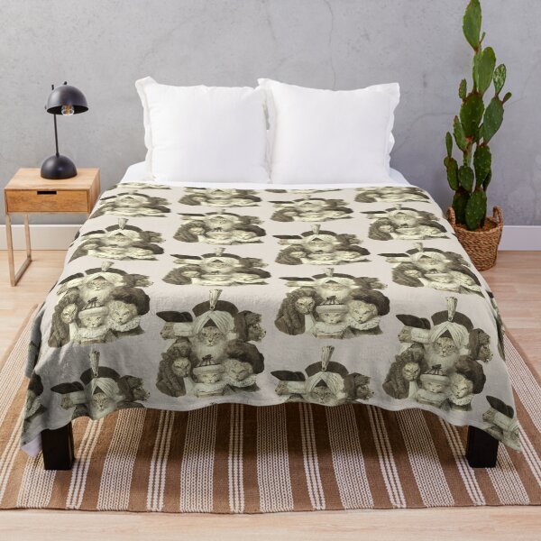 Item preview, Vintage Fancy Cats Sepia Design For All Cats And Cat Lovers designed and sold by TrulyEpoque.