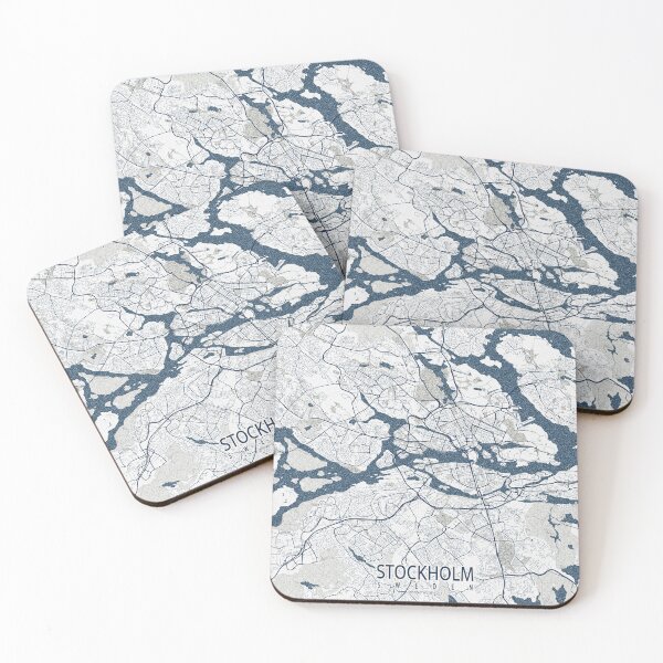 Item preview, Stockholm City Map of Sweden - Coastal designed and sold by deMAP.
