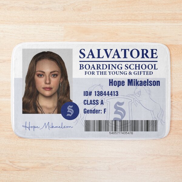 Item preview, Legacies Hope Mikaelson Student ID designed and sold by stardustedits.