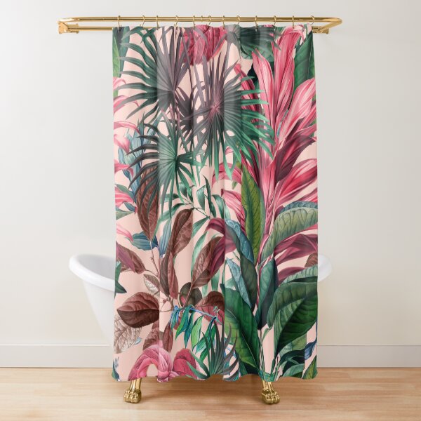 Tropical Garden XV Shower Curtain
