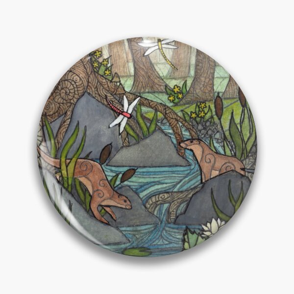 Item preview, Kingfisher Forest designed and sold by SylvaSpirits.